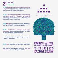 Program Dnia ormiaskiego podczas Pardes Festival